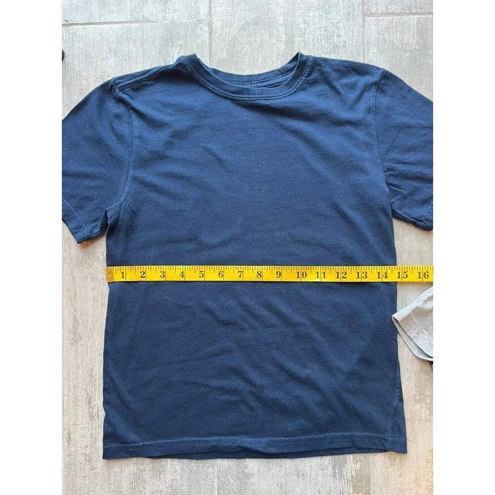 Set Lot of Gap Kids Organic Cotton Short Sleeve Basic T-Shirt Boys Youth L 10-12